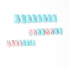 12 Sizes-24 Pcs Press On Nails JP2404