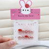 12 Sizes-24 Pcs Press On Nails K028