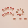 12 Sizes-24 Pcs Press On Nails W1681