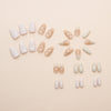 12 Sizes-24 Pcs Press On Nails W1642