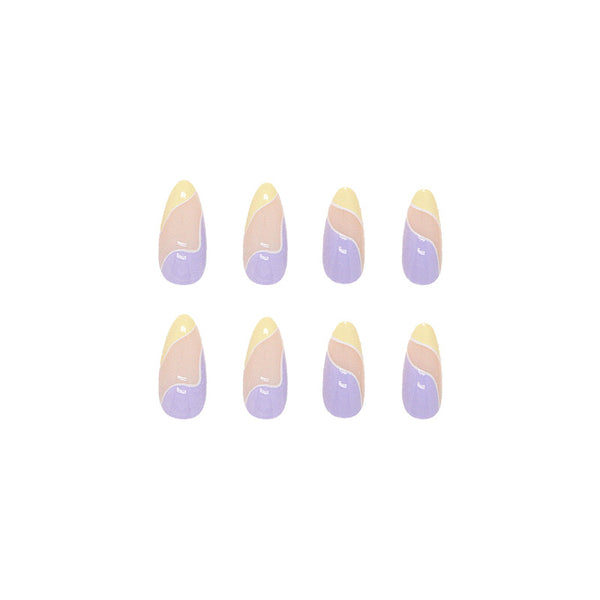 12 Sizes-24 Pcs Press On Nails W114