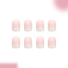 12 Sizes-24 Pcs Press On Nails C1929
