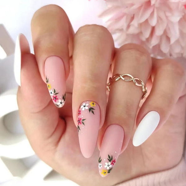 12 Sizes-24 Pcs Press On Nails W730