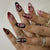 12 Sizes-24 Pcs Press On Nails JP4206