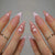 12 Sizes-24 Pcs Press On Nails W312