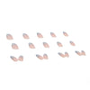 12 Sizes-24 Pcs Press On Nails W002
