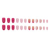 12 Sizes-24 Pcs Press On Nails W1119