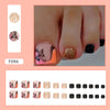 12 Sizes-24 Pcs Press On Nails F096