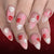 12 Sizes-24 Pcs Press On Nails C1497