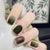 12 Sizes-24 Pcs Press On Nails R776