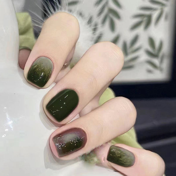 12 Sizes-24 Pcs Press On Nails R776