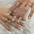 12 Sizes-24 Pcs Press On Nails C1012