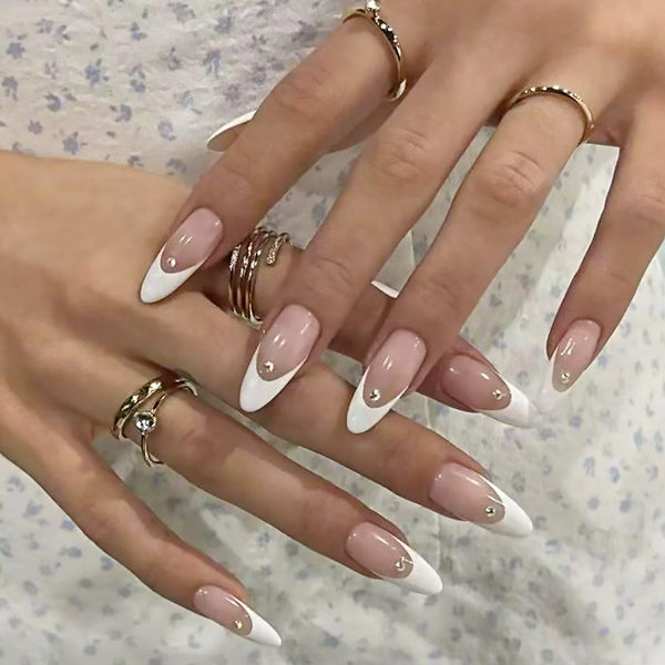 12 Sizes-24 Pcs Press On Nails C1012