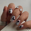12 Sizes-24 Pcs Press On Nails W371