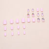 12 Sizes-24 Pcs Press On Nails W1943