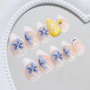 12 Sizes-24 Pcs Press On Nails Z1087