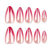 12 Sizes-24 Pcs Press On Nails DIY72