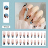 12 Sizes-24 Pcs Press On Nails W069
