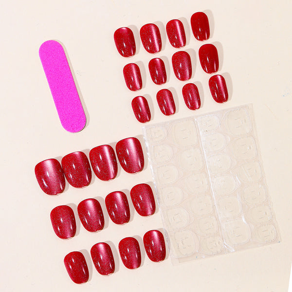 12 Sizes-24 Pcs Press On Nails A-20-01