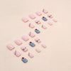 12 Sizes-24 Pcs Press On Nails W1010