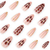 12 Sizes-24 Pcs Press On Nails JP3790