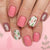 12 Sizes-24 Pcs Press On Nails C1258