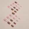 12 Sizes-24 Pcs Press On Nails W1204