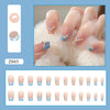 12 Sizes-24 Pcs Press On Nails Z665
