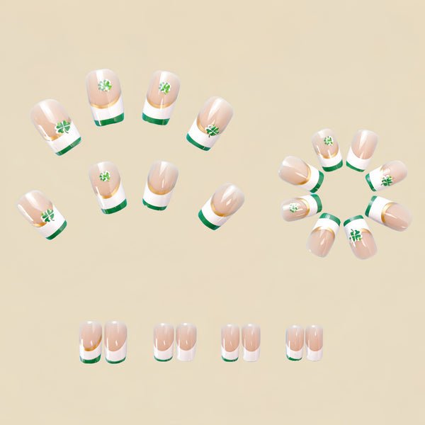 12 Sizes-24 Pcs Press On Nails Y529