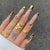 12 Sizes-24 Pcs Press On Nails Z950