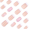 12 Sizes-24 Pcs Press On Nails JP3767
