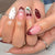 12 Sizes-24 Pcs Press On Nails C1398