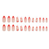 12 Sizes-24 Pcs Press On Nails W2142