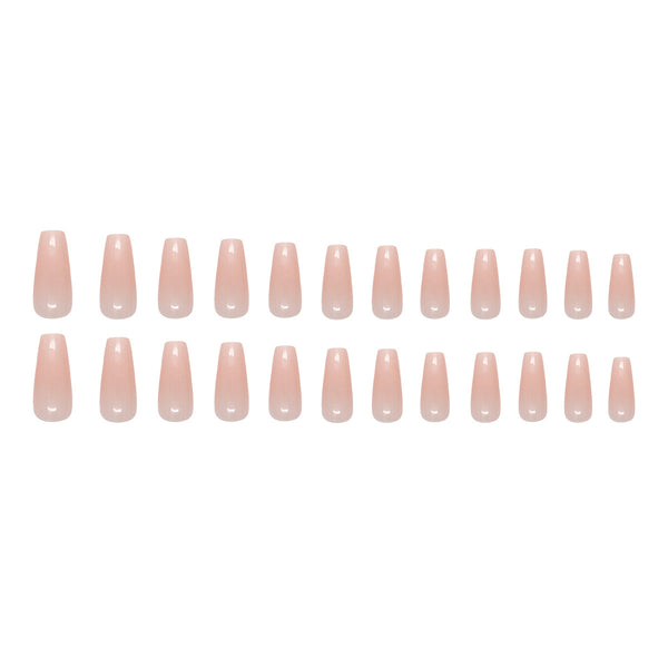 12 Sizes-24 Pcs Press On Nails R485