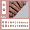 12 Sizes-24 Pcs Press On Nails W1415
