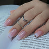 12 Sizes-24 Pcs Press On Nails C756