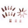12 Sizes-24 Pcs Press On Nails W220