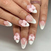 12 Sizes-24 Pcs Press On Nails JP4318