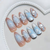 12 Sizes-24 PcsPress On Nails Z1132
