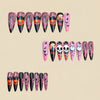 12 Sizes-24 Pcs Press On Nails Y1123