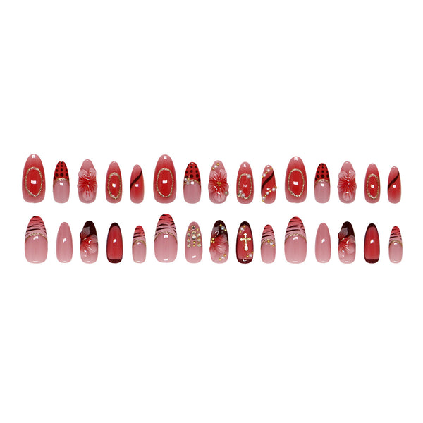 30 Pcs Press On Nails Z1279