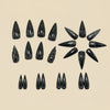 12 Sizes-24 Pcs Press On Nails Y1856