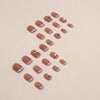 12 Sizes-24 Pcs Press On Nails Z761