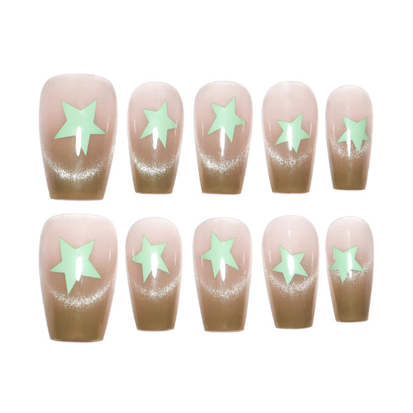 12 Sizes-24 Pcs Press On Nails nail-accessory