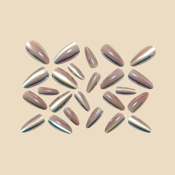 12 Sizes-24 Pcs Press On Nails Y2012
