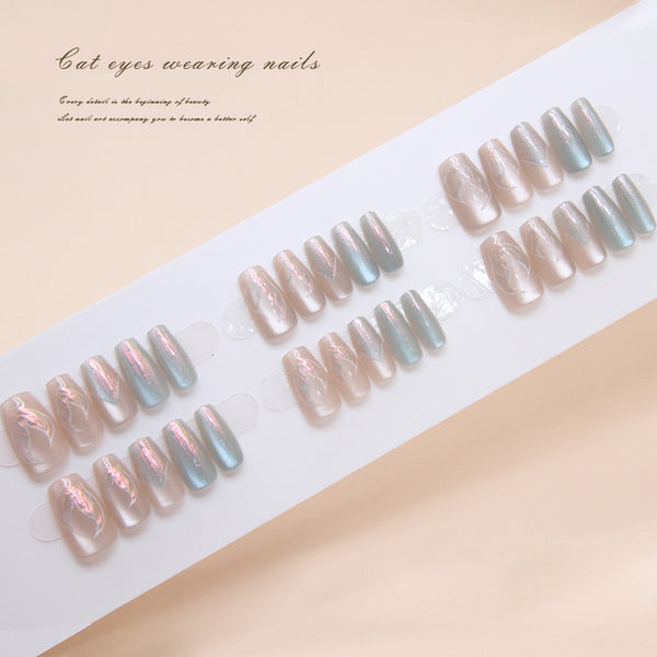 30 Pcs Press On Nails T010