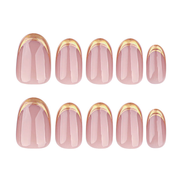 12 Sizes-24 Pcs Press On Nails JP3550