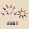 12 Sizes-24 Pcs Press On Nails Y1106