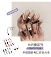 12 Sizes-24 Pcs Press On Nails 1118