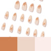 12 Sizes-24 Pcs Press On Nails JP4408